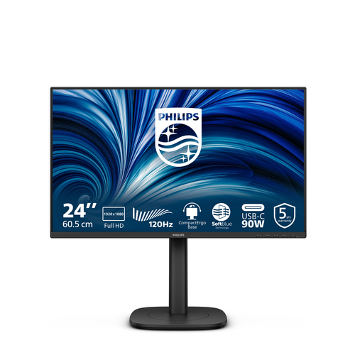 Monitor Monitor Philips 24B2U3301 00 3000 SERIES Black (ord.min.1.00 unità)