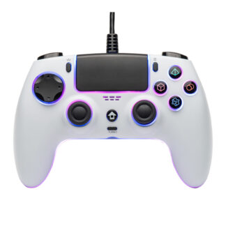 Gamepad Gamepad Qubick COP50016 PLAYSTATION 5 RGB White (ord.min.1.00 unità)