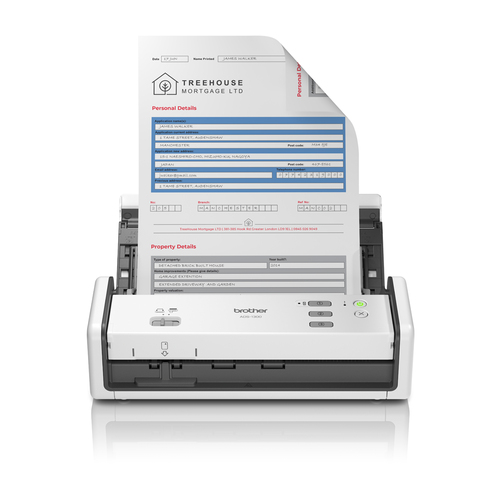 Scanner Scanner Brother ADS1300UN1 White e Black (ord.min.1.00 unità)