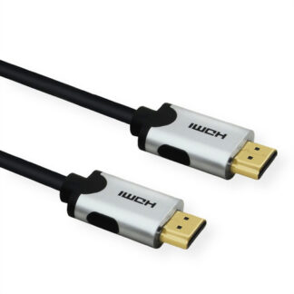 Cavo HDMI Cavo HDMI Itb 11 99 5941 Ultra High Speed Black e Silver (ord.min.1.00 unità)