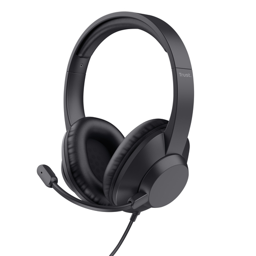 Cuffie microfono filo Cuffie microfono filo Trust 25461 Ayda Max USB Black (ord.min.1.00 unità)