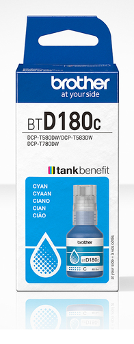 Cartuccia stampante Cartuccia stampante Brother BTD180C TANKBENEFIT (ord.min.1.00 unità)