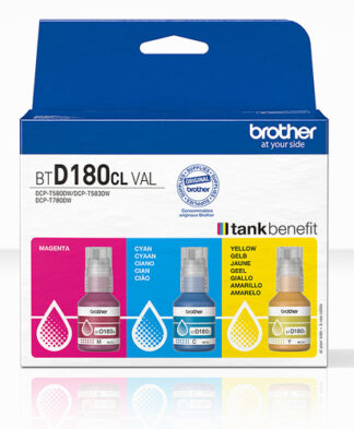 Set cartucce stampante Set cartucce stampante Brother BTD180CLVAL TANKBENEFIT (ord.min.1.00 unità)