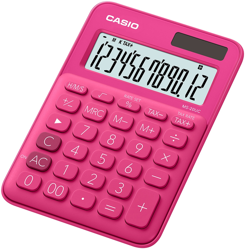 Calcolatrice Calcolatrice Casio MS 20UC RD MS SERIES Red (ord.min.1.00 unità)
