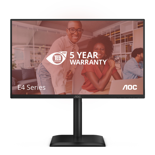 Monitor Monitor Aoc 24E4U PROFESSIONAL Black (ord.min.1.00 unità)
