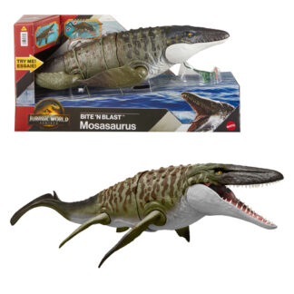 Animale giocattolo Animale giocattolo Mattel JCH00 JURASSIC WORLD REBIRTH Mosasaurus Bite (ord.min.1.00 unità)