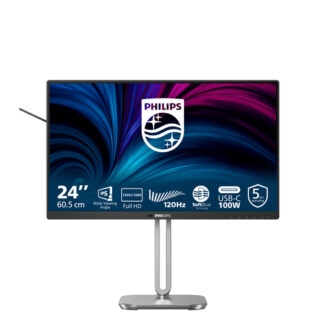 Monitor Monitor Philips 24B2U4301 00 4000 SERIES Black e Silver (ord.min.1.00 unità)