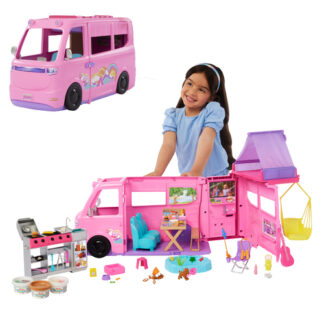 Playset bambola Playset bambola Mattel HRJ78 BARBIE Camper dei Sogni con accessori Ros (ord.min.1.00 unità)