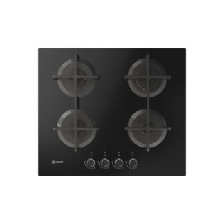 Piano cottura gas Piano cottura gas Indesit 869991698960 ING 61T BK 1 Black (ord.min.1.00 unità)