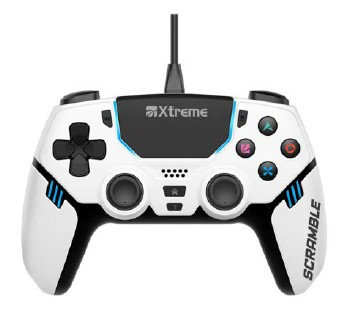 Gamepad Gamepad Xtreme 90587 PLAYSTATION 5 Scramble 5 White e Black (ord.min.1.00 unità)