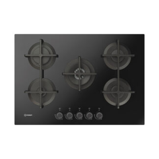 Piano cottura gas Piano cottura gas Indesit 869991698900 ING 72T BK 1 Black (ord.min.1.00 unità)