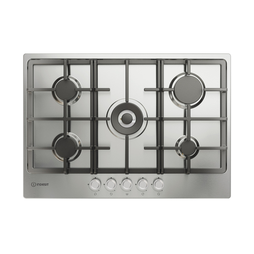 Piano cottura gas Piano cottura gas Indesit 869991698940 THP 751 W IX I IT 1 Inox (ord.min.1.00 unità)