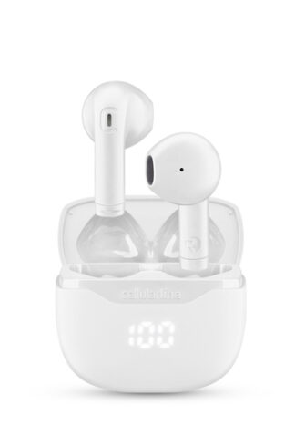 Auricolari microfono bluetooth Auricolari microfono bluetooth Cellular Line BTCORETWSW CORE Tws White (ord.min.1.00 unità)