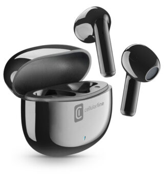 Auricolari microfono bluetooth Auricolari microfono bluetooth Cellular Line BTKAPSTWSK KAPS Tws Black (ord.min.1.00 unità)