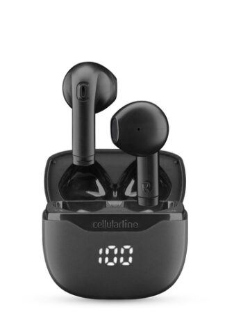 Auricolari microfono bluetooth Auricolari microfono bluetooth Cellular Line BTCORETWSK CORE Tws Black (ord.min.1.00 unità)