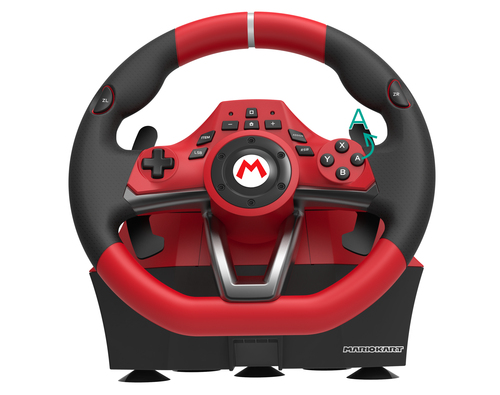 Volante simulatore guida Volante simulatore guida Hori NSW 228U SWITCH Mario Kart Racing Pro De (ord.min.1.00 unità)