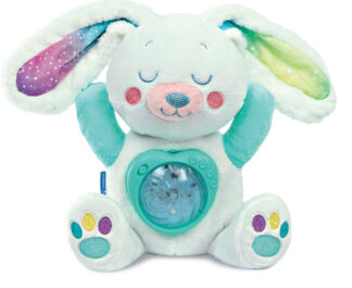 Peluche Peluche Clementoni 17588 BABY Lepre artica Fiocco con proiettore auror (ord.min.1.00 unità)