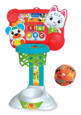 Gioco prima infanzia Clementoni 17546 BABY Canestro Mira e Tira Prime attività (ord.min.1.00unità)