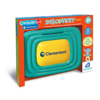 Prescolare Gioco prescolare Clementoni 16658 COMPUTER KID Discovery Lcd Laptop (ord.min.1.00 unità)