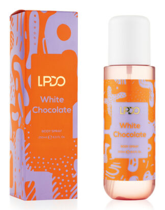 White chocolate body spray 250 ml Lpdo Colonie e acque profumate (ord.min.1.00unità)