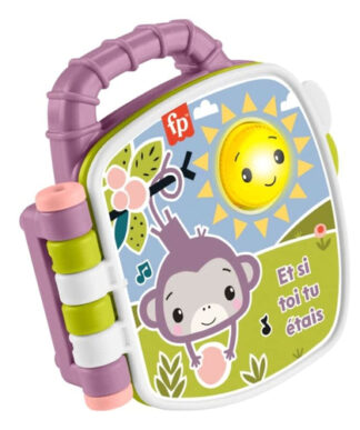 Prime attività Gioco prima infanzia Fisher Price JFN06 Libro Musicale della Scimmiett (ord.min.1.00 unità)