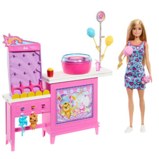 Playset bambola Playset bambola Mattel JFV67 BARBIE Chiosco Zucchero Filato (ord.min.1.00 unità)