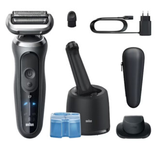 Rasoio barba elettrico Rasoio barba Braun 72 G720CC SERIES 7 SkinFlex Gray (ord.min.1.00 unità)