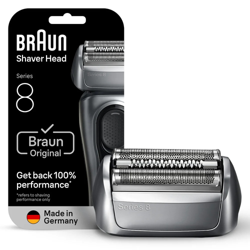 Testina ricambio rasoio Testina ricambio rasoio Braun 83M SERIES 8 Silver (ord.min.1.00 unità)