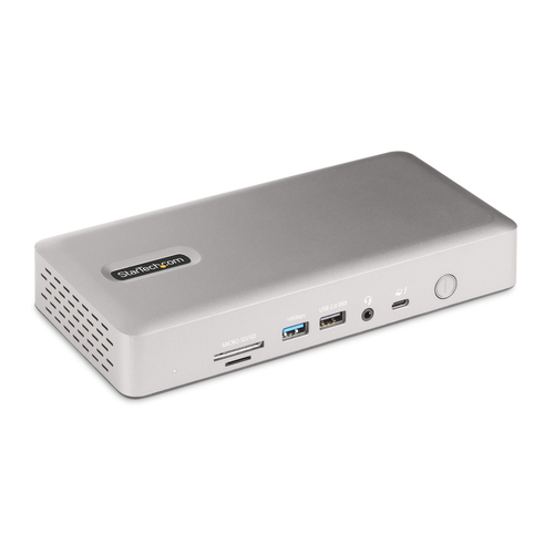 Hub multiporta HUB Startech.Com 132UE TB4USB4DOCK USB4 e Thunderbolt 4 Silver (ord.min.1.00 unità)