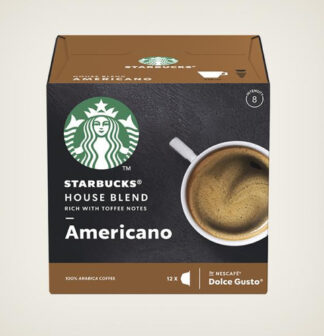 Capsula Capsule Starbucks 12607293 Americano House Blend (ord.min.1.00 unità)