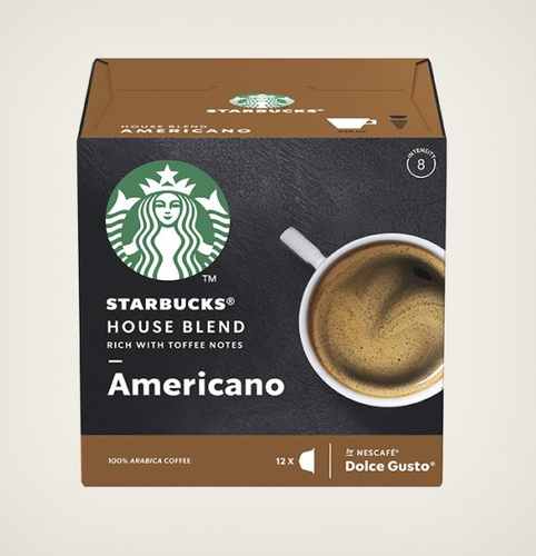 Capsula Capsule Starbucks 12607293 Americano House Blend (ord.min.1.00 unità)