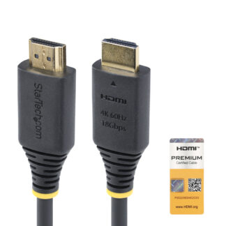 Cavo HDMI Cavo HDMI Startech.Com HDMI2 CABLE 4K60 50C PREMIUM 2.0 Black (ord.min.1.00 unità)