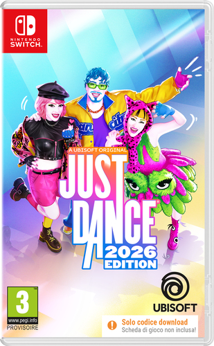 Videogioco Videogioco Ubisoft L00072 SWITCH Just Dance 2026 Edition Digital Downl (ord.min.1.00 unità)