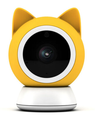 Videocamera sorveglianza Videocamera sorveglianza Petoneer PC001 Smart Pet Cam Yellow e White (ord.min.1.00 unità)