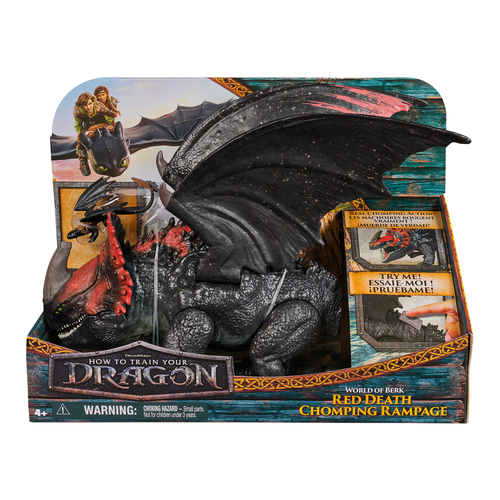 Personaggio Personaggio Spin Master 6072650 DRAGON Drago Morte Rossa Furia Divorat (ord.min.1.00 unità)