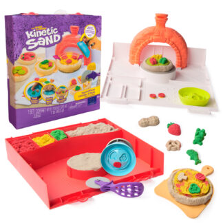 Sabbia creativa Sabbia creativa Spin Master 6072551 KINETIC SAND Squish Pizza (ord.min.1.00 unità)