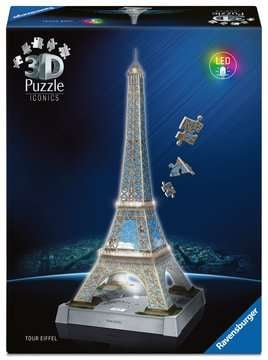 Puzzle Puzzle Ravensburger 12008034 3D Tour Eiffel Night Edition (ord.min.1.00 unità)