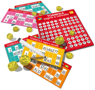 Gioco di società Gioco Lisciani 56996 LUDOTECA Tmbola Magica scrivi e cancella (ord.min.1.00 unità)