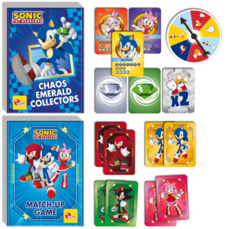 Zainetto Zainetto Lisciani 104536 SONIC 2 in 1 con gicohi carte (ord.min.1.00 unità)