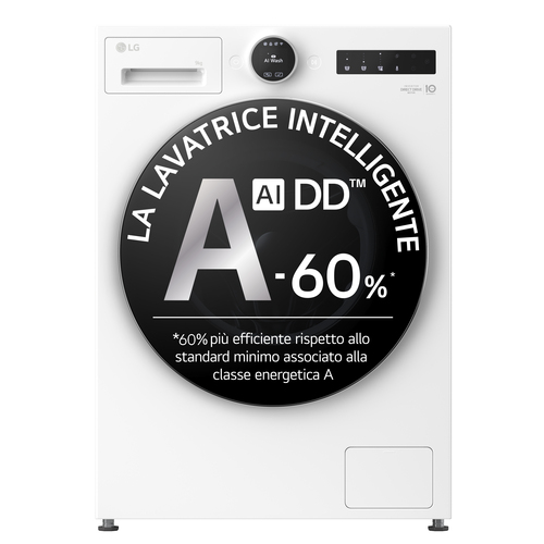 Lavatrice libera installazione Lavatrice Lg SERIE X9 F4X9009TWCE Next AI DD White (ord.min.1.00 unità)