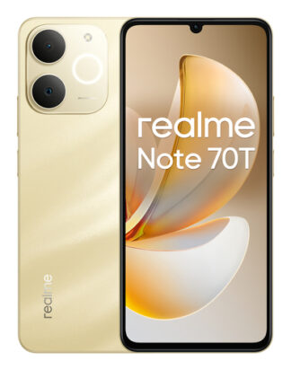 Smartphone Realme 631011006474 NOTE 70T Beach gold Smartphone (ord.min.1.00unità)