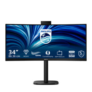 Monitor Monitor Philips 34B2U3600CH 00 3000 SERIES Curvo Black (ord.min.1.00 unità)