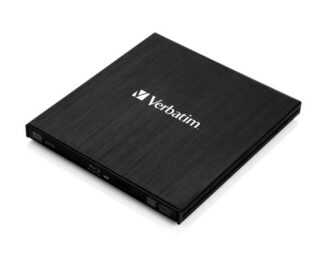 Masterizzatore Masterizzatore Verbatim 43890 SLIMLINE External Blu ray Writer Black (ord.min.1.00 unità)