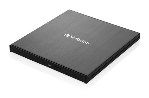 Masterizzatore Masterizzatore Verbatim 43886 SLIMLINE External CD/DVD Writer Black (ord.min.1.00 unità)