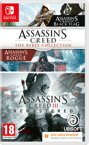 Videogioco Videogioco Ubisoft L00093 SWITCH Assassin's Creed The Rebel Collection (ord.min.1.00 unità)