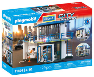 Costruzioni Costruzioni Playmobil 71874 CITY ACTION Centrale di polizia:sala inves (ord.min.1.00 unità)