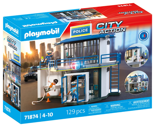 Costruzioni Costruzioni Playmobil 71874 CITY ACTION Centrale di polizia:sala inves (ord.min.1.00 unità)