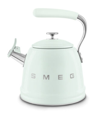 Bollitore Smeg WKF01PG 50 STYLE con fischietto Verde pastello Bollitore (ord.min.1.00unità)