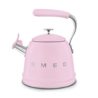 Bollitore Smeg WKF01PK 50 STYLE con fischietto Rosa Bollitore (ord.min.1.00unità)