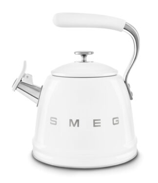 Bollitore Smeg WKF01WH 50 STYLE con fischietto Bianco Bollitore (ord.min.1.00unità)